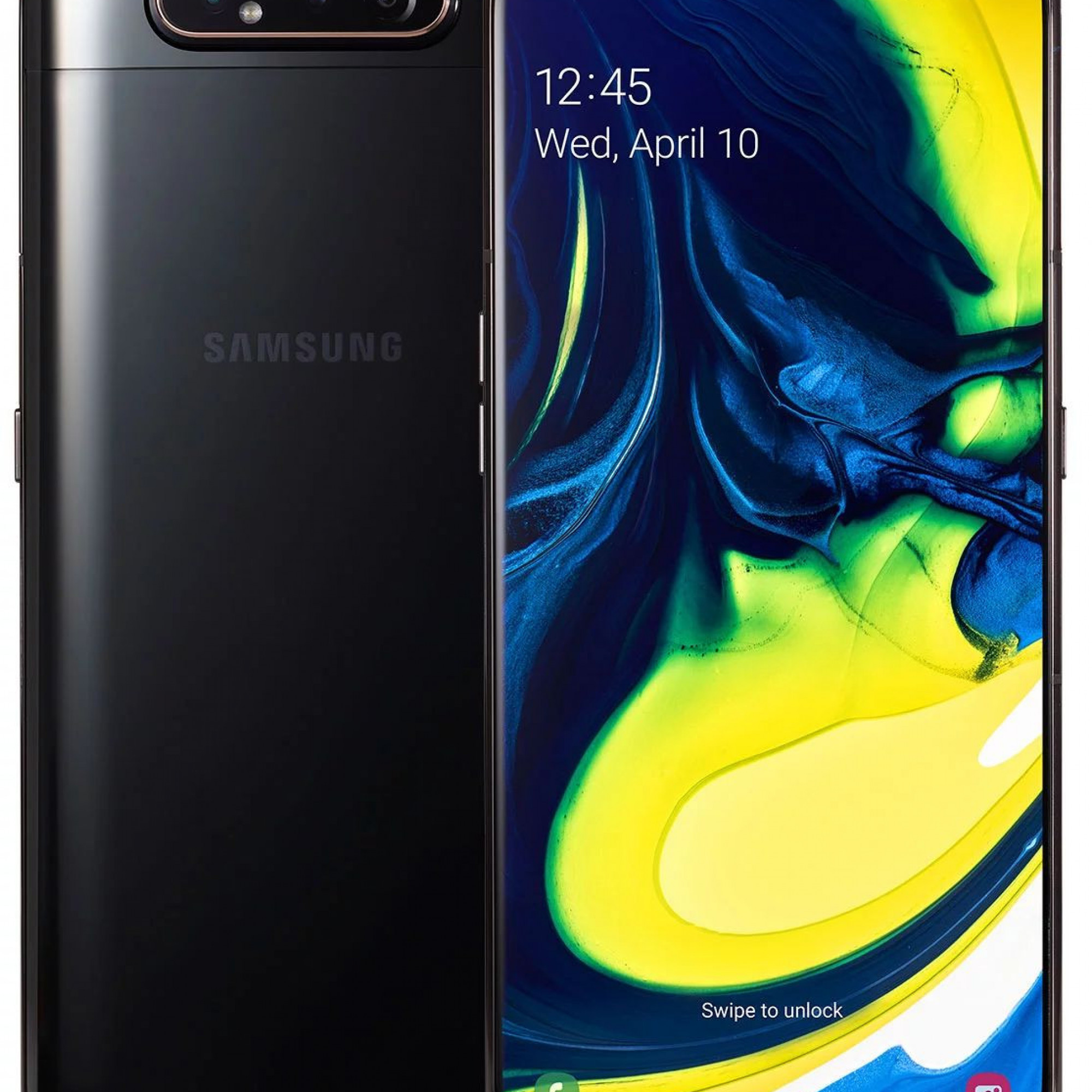 Samsung Galaxy A80 A805F 8/128GB Black (SM-A805FZKDSEK) (UA UCRF)
