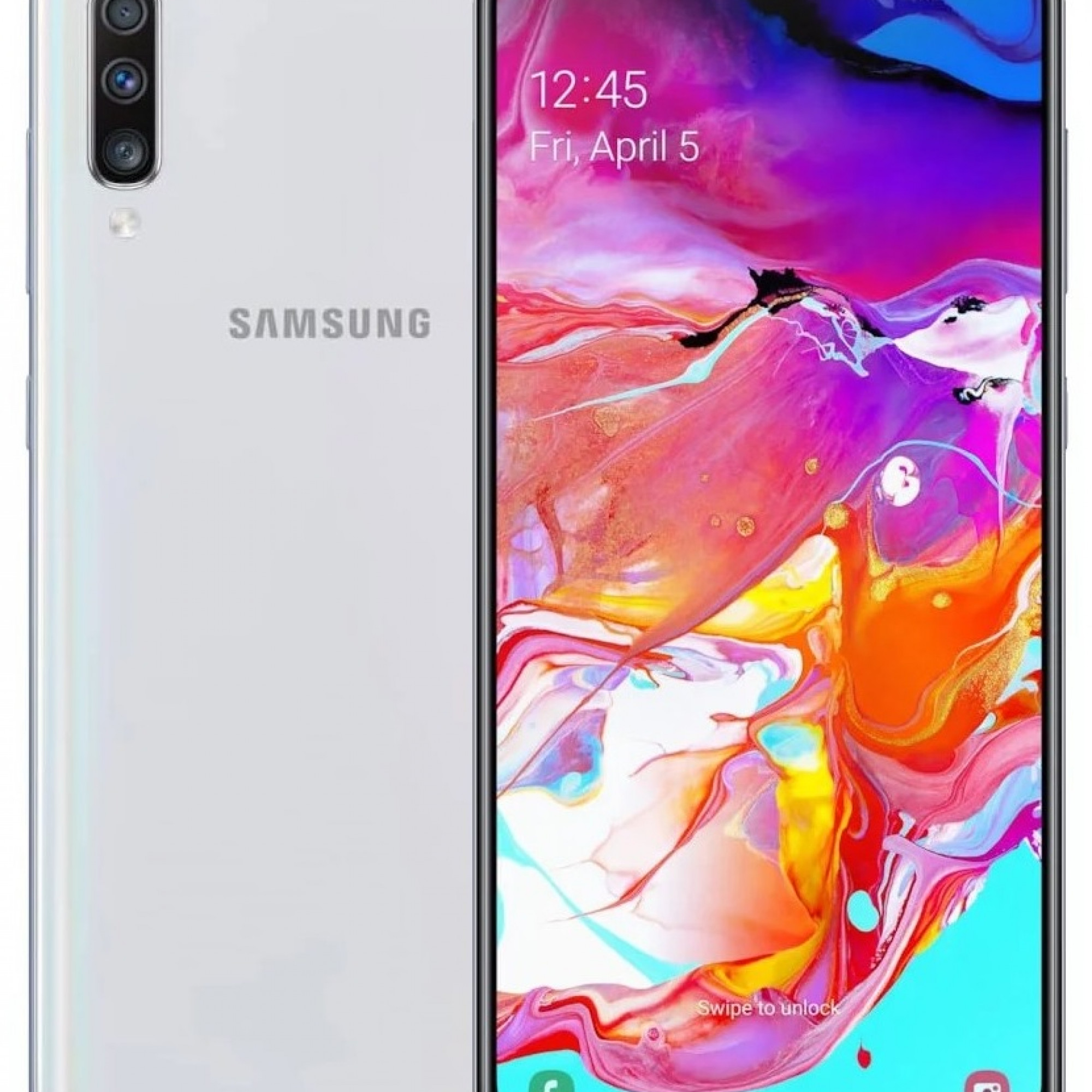 Samsung Galaxy A70 A705F 6/128GB White (SM-A705FZWUSEK) (UA UCRF)