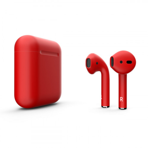 Наушники Apple AirPods 2 MV7N2 Red Matte (Красные матовые)