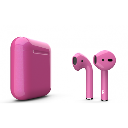 Наушники Apple AirPods 1 MMEF2 Barbie Pink Gloss (Розовые глянцевые)