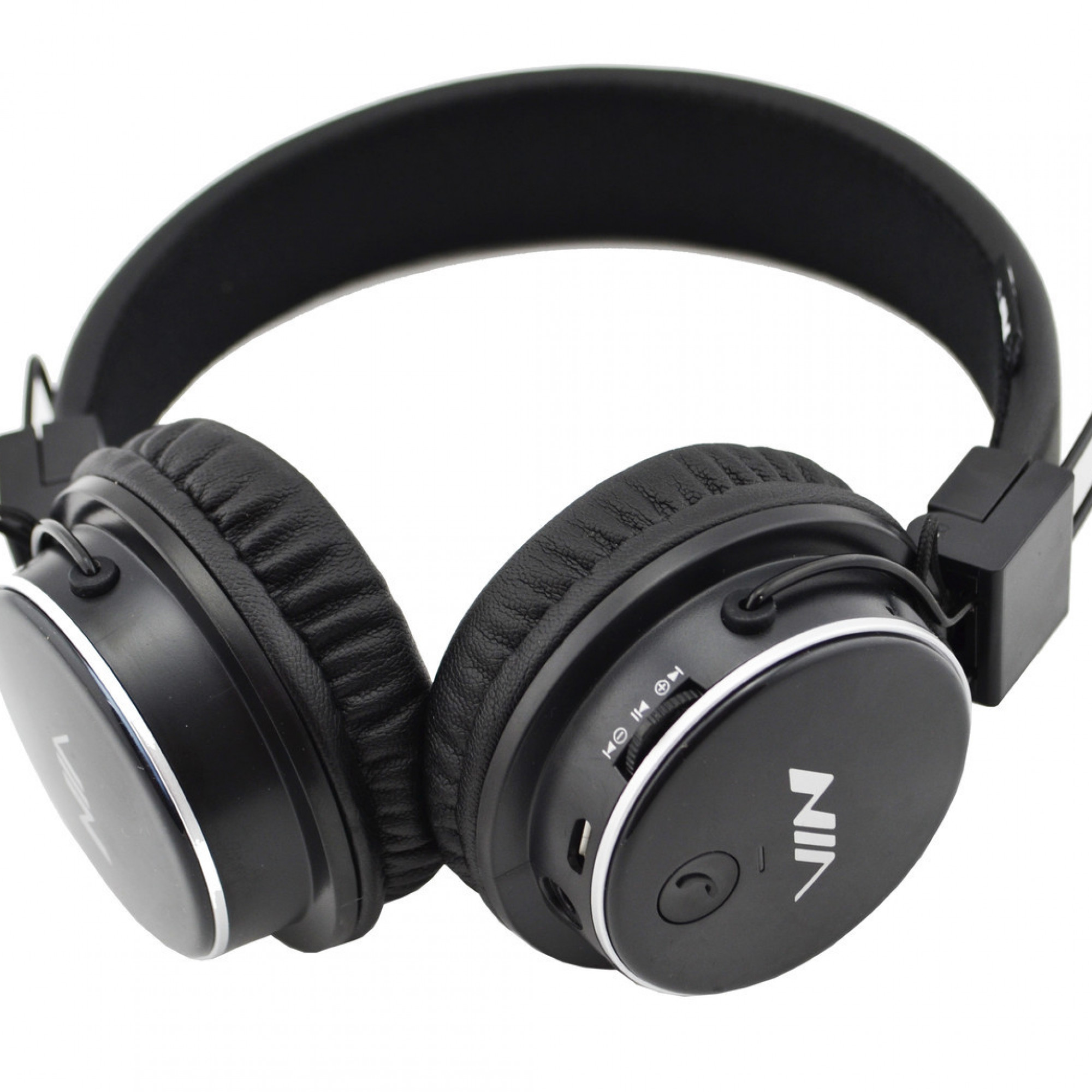 Наушники Nia Q1 Bluetooth + Mp3 плеер и Fm Black
