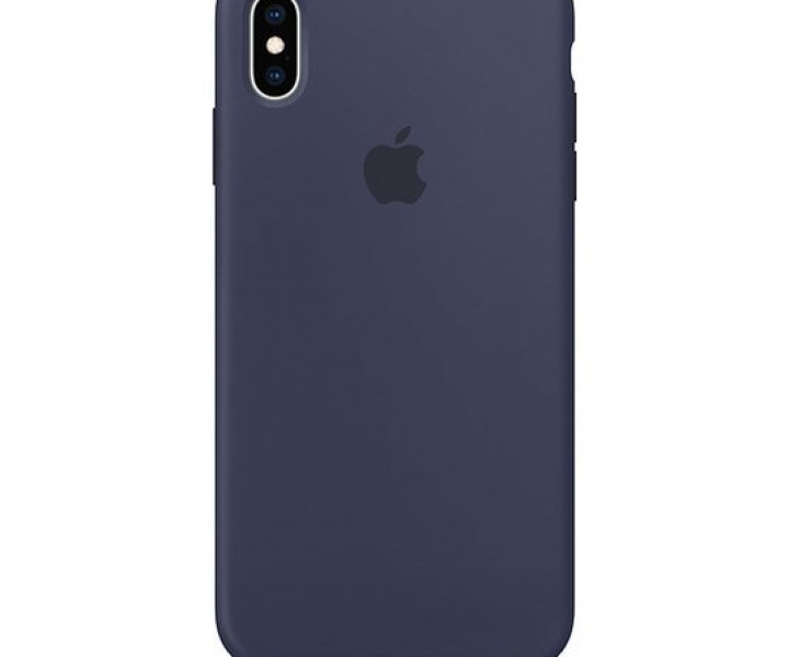 Чохол Apple Silicone Case Midnight Blue (MRWG2) для iPhone XS Max