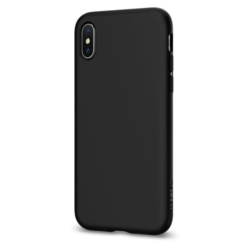 Spigen iPhone X Case Liquid Crystal Matte Black 057CS22119