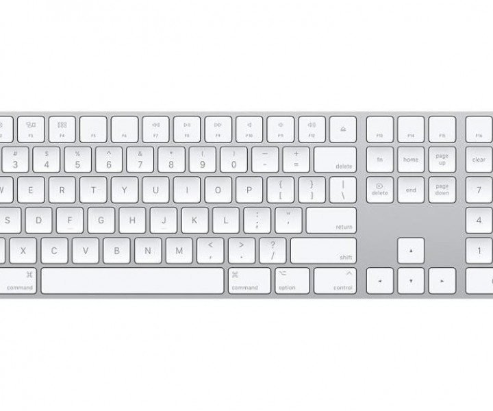 Клавіатура Apple Magic Keyboard with Numeric Keypad (MQ052) Уцінка