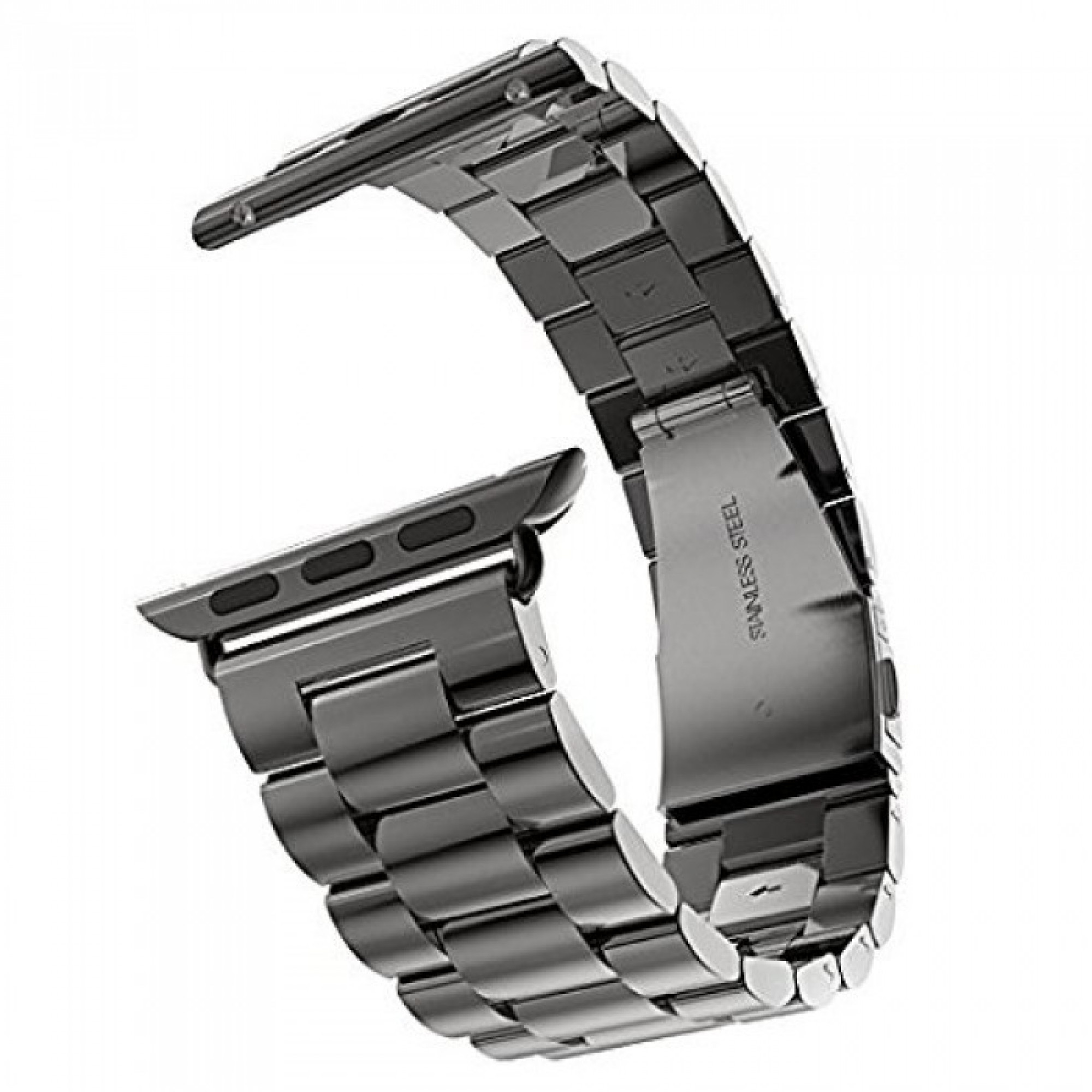 Металлический ремешок 3-Bead Metal Band for Apple Watch 42/44 mm - Black