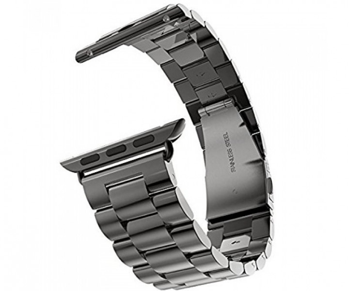 Металлический ремешок 3-Bead Metal Band for Apple Watch 42/44 mm - Black