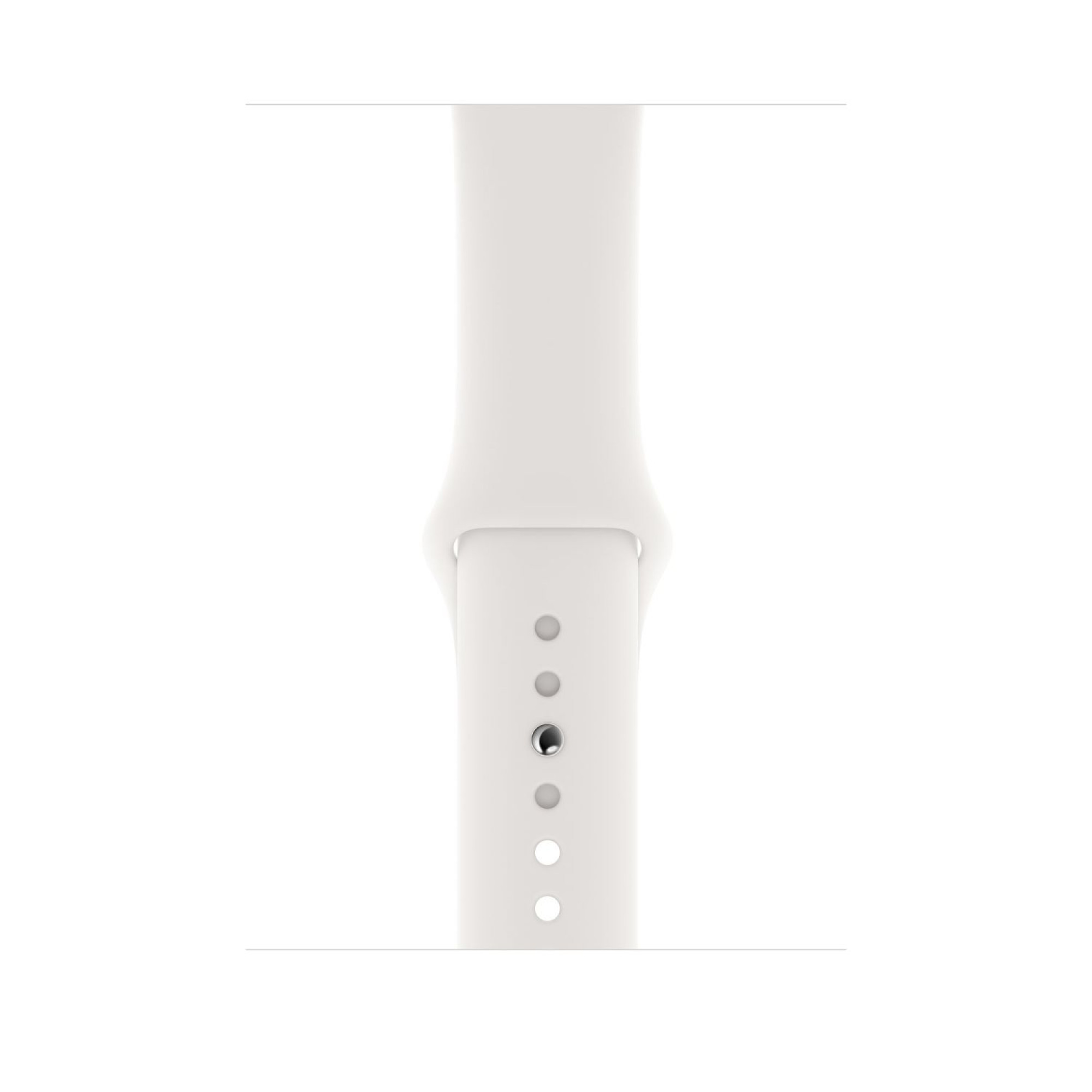 Apple Watch Series 4 (GPS + Cellular) 44mm Silver Aluminum Case with White Sport Loop (MTUU2) б/у