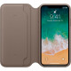 Apple iPhone X Leather Folio - Taupe (MQRY2) без коробки
