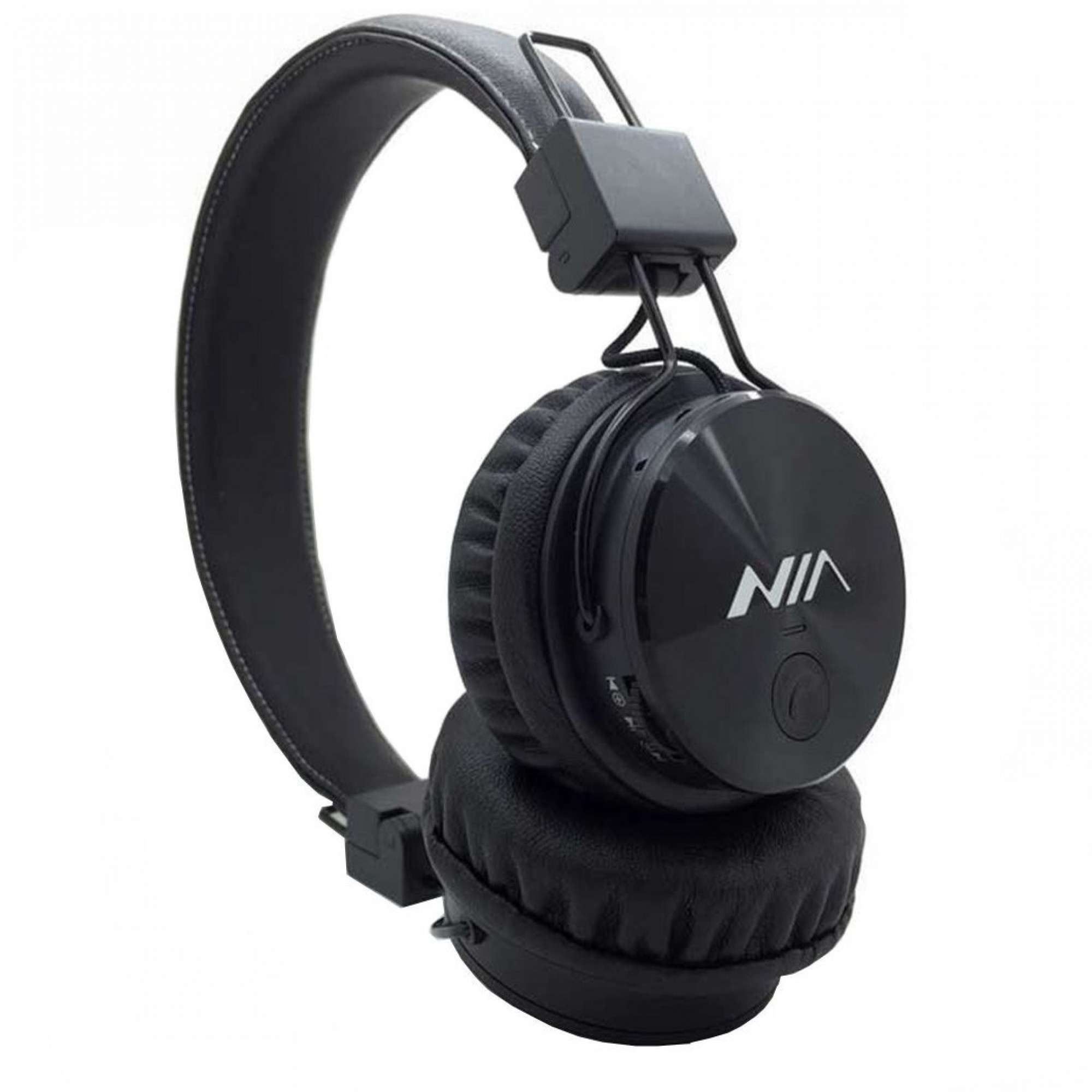 Наушники Nia Q1 Bluetooth + Mp3 плеер и Fm Black