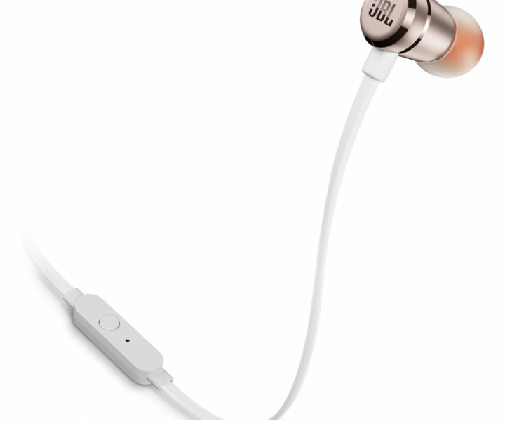 Наушники с микрофоном JBL T290 Champagne Gold JBLT290CGD