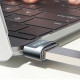 Перехідник Rock Type-C to USB Gray
