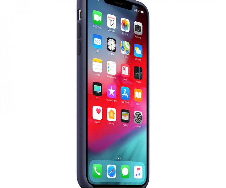Чохол Apple Silicone Case Midnight Blue (MRWG2) для iPhone XS Max