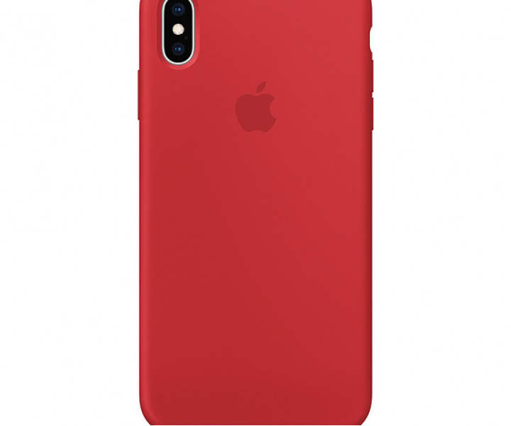 Чохол Apple Original Silicone для iPhone XS Max Red