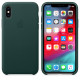 Чохол Apple Leather Case Forest Green (MTEV2) для iPhone XS Max