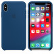 Чохол Apple Original Silicone для iPhone XS Max Blue