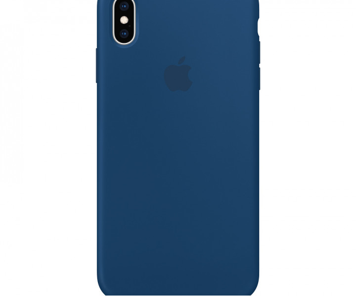 Чохол Apple Original Silicone для iPhone XS Max Blue