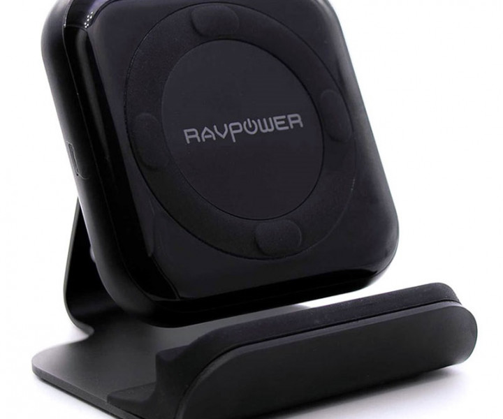 Беспроводное зарядное устройство RAVPower 10W Fast Wireless Charger Stand (RP-PC070)