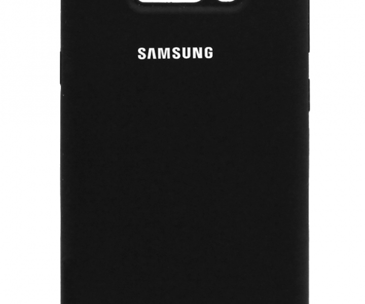 Чохол Silicone Cover для Samsung Galaxy S8 Black