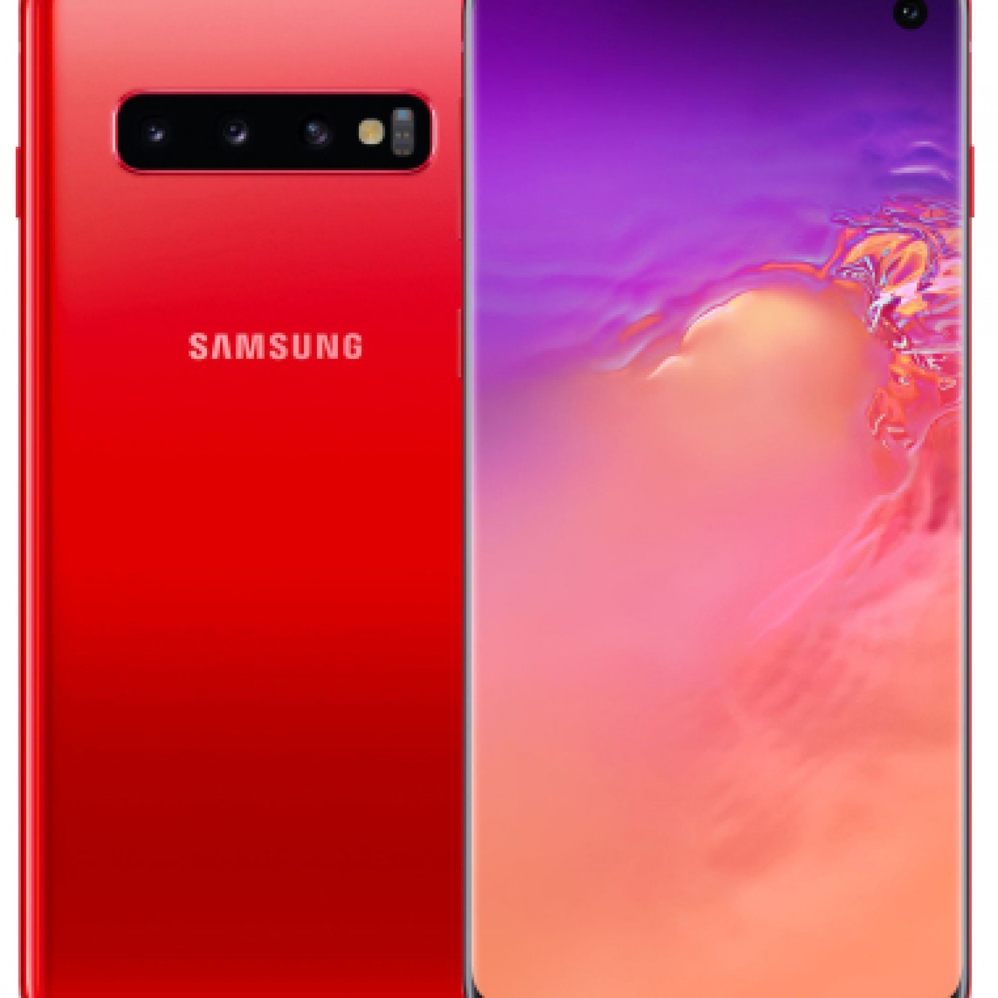 Samsung Galaxy S10 SM-G973F 8 / 128GB Red (SM-G973FZRDSEK) (UA UCRF)