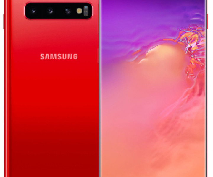 Samsung Galaxy S10 SM-G973F 8 / 128GB Red (SM-G973FZRDSEK) (UA UCRF)