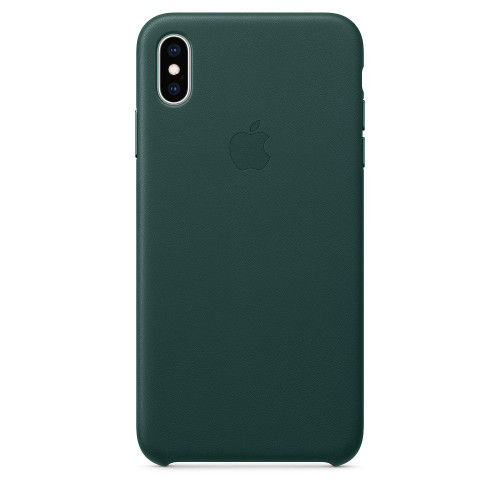 Чохол Apple Leather Case Forest Green (MTEV2) для iPhone XS Max