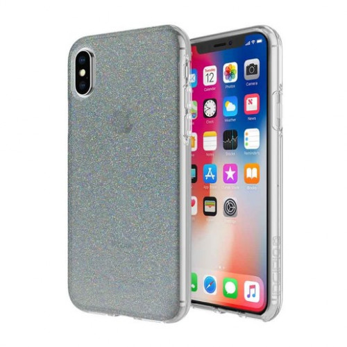 Чохол Incipio Design Series Classic для iPhone X / XS Midnight Chrome Multi-Glitter (IPH-1651-MCG)