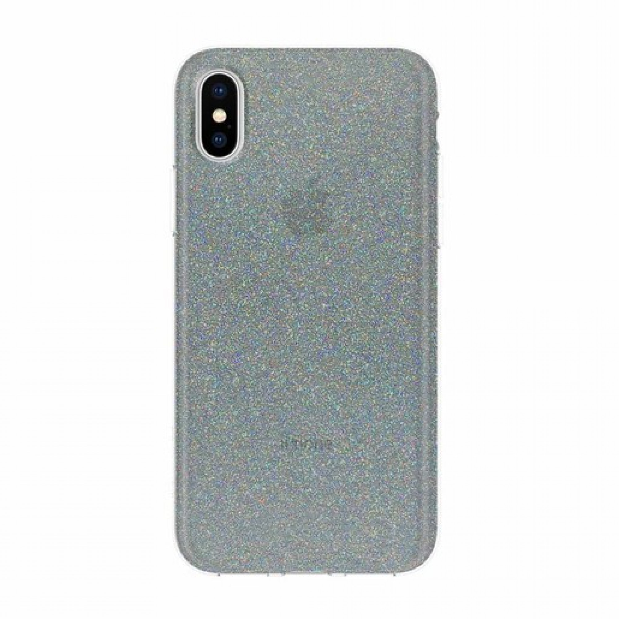 Чохол Incipio Design Series Classic для iPhone X / XS Midnight Chrome Multi-Glitter (IPH-1651-MCG)