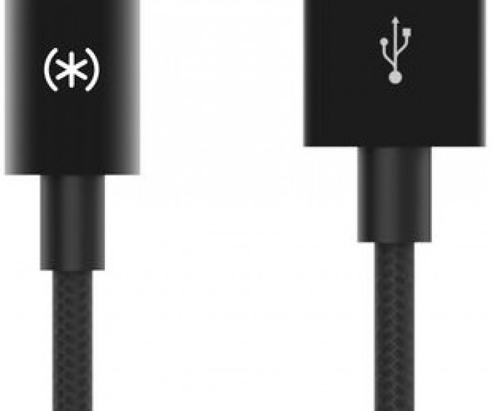 Кабель Speck для Apple iPhone Lightning cloth braid Black (SP-104687-1050)