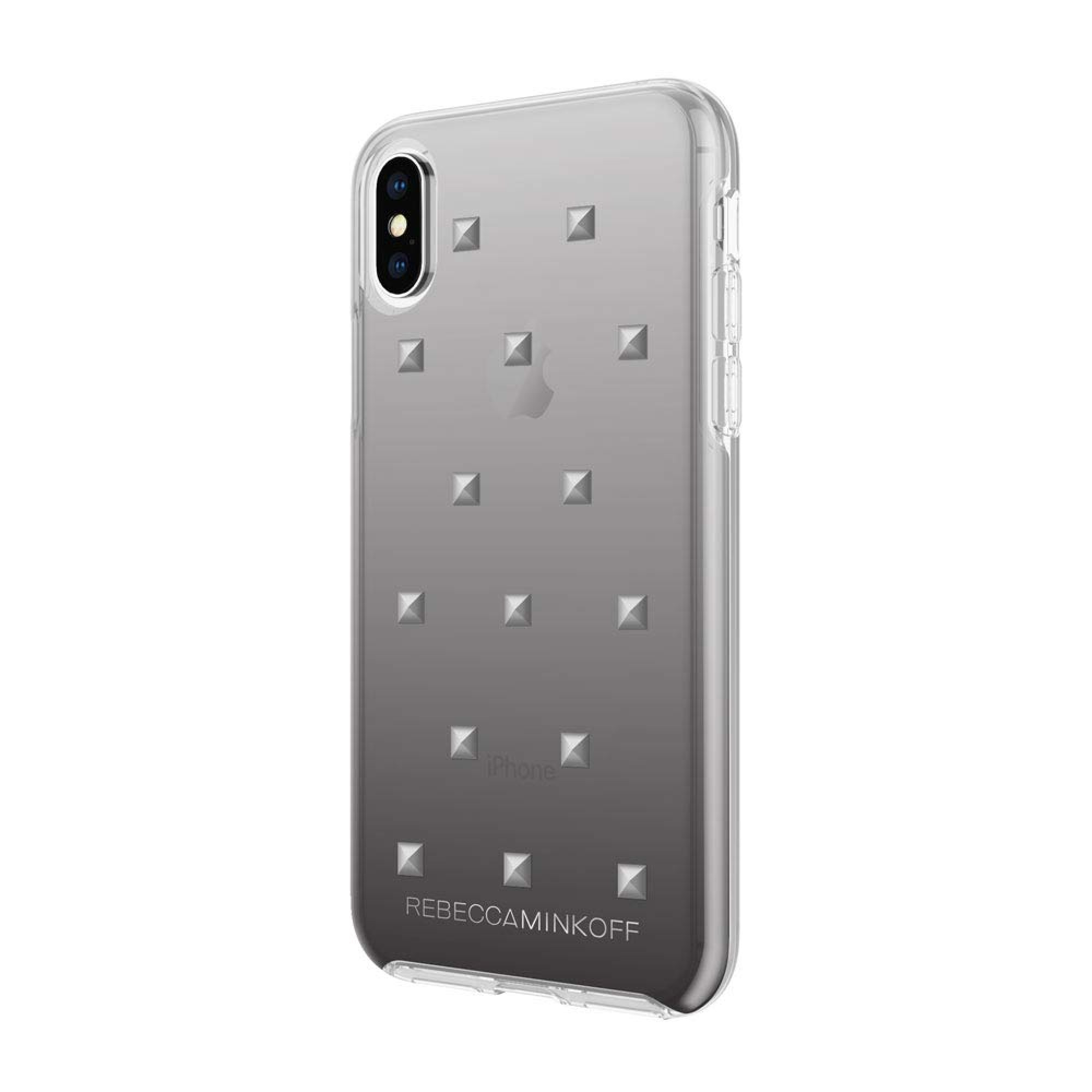 Чохол Incipio Design Rebecca Minkoff для iPhone X/XS Gunmetal Pyramid Studs/Black (RMIPH-055-GPSBO)