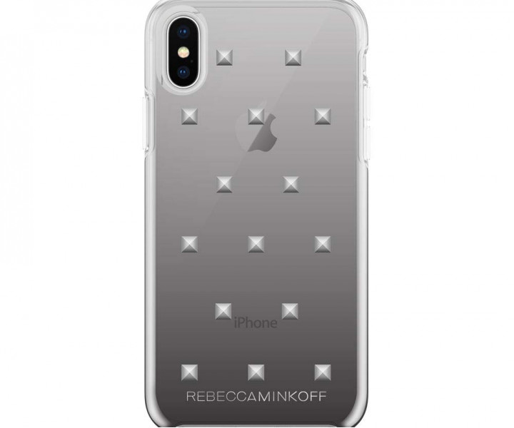 Чохол Incipio Design Rebecca Minkoff для iPhone X/XS Gunmetal Pyramid Studs/Black (RMIPH-055-GPSBO)