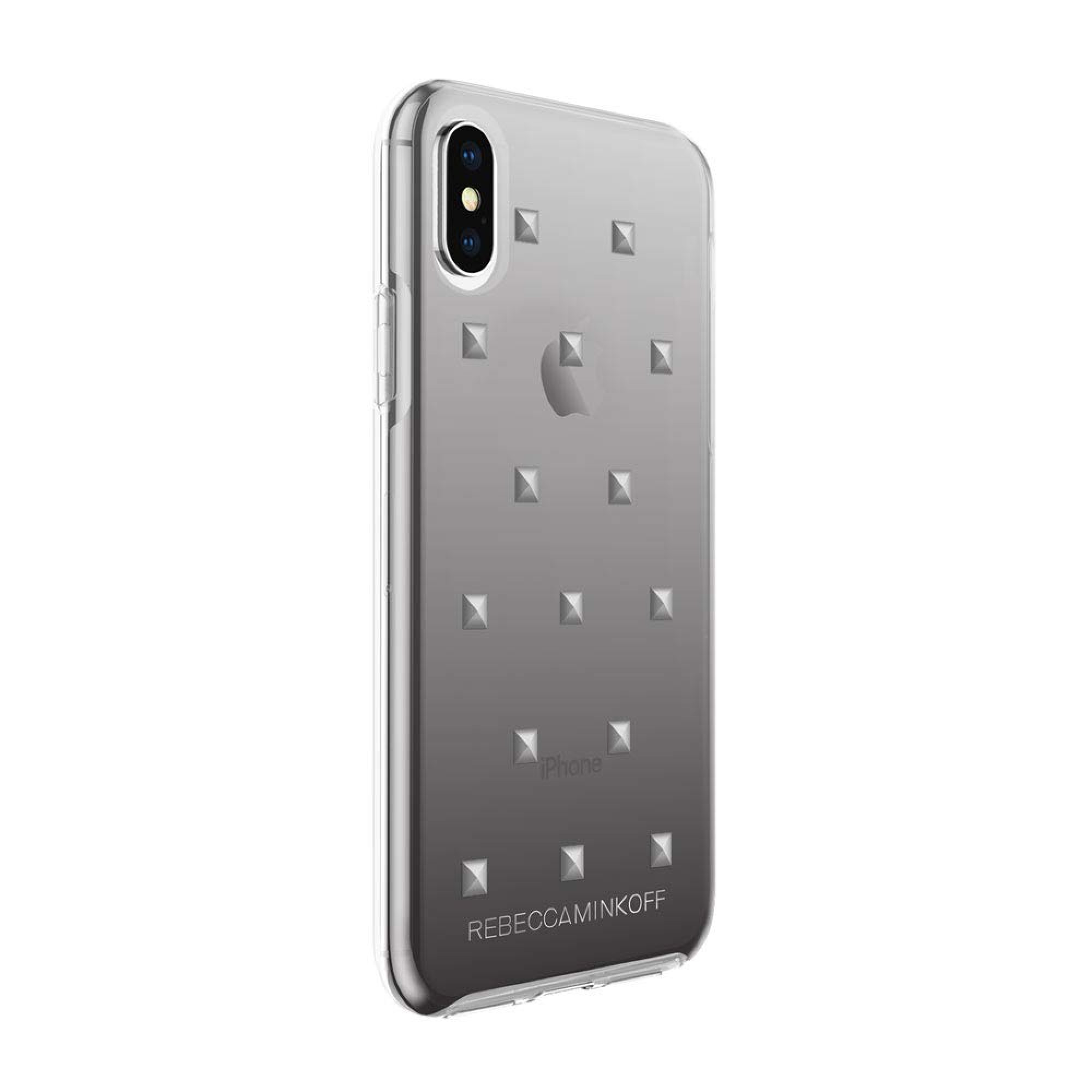 Чохол Incipio Design Rebecca Minkoff для iPhone X/XS Gunmetal Pyramid Studs/Black (RMIPH-055-GPSBO)