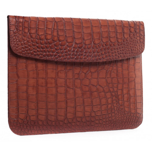 Чохол Gmakin Leather Case Slim for MacBook 13 Dark Brown (GML26)