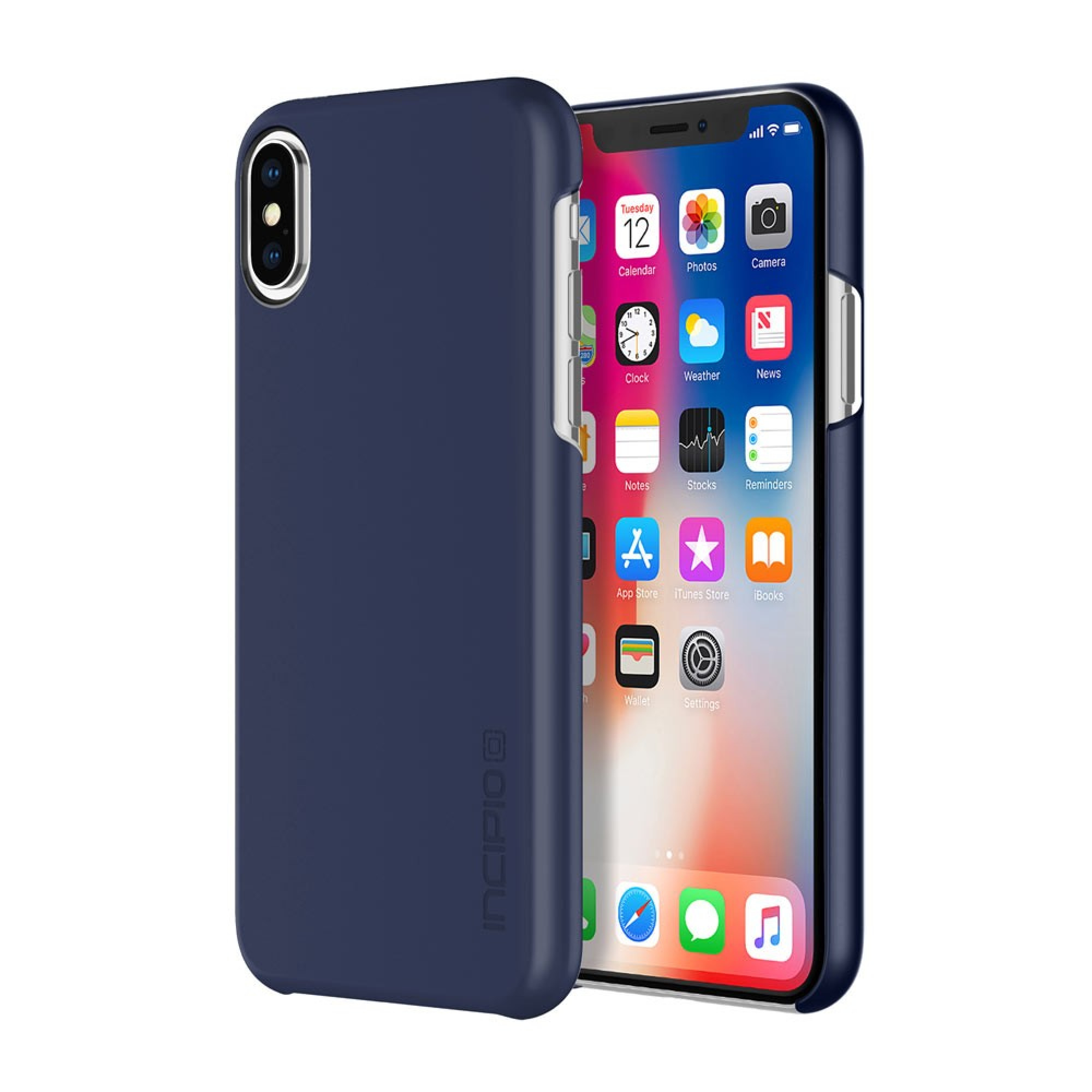Чохол Incipio Design Series Classic для iPhone X Iridescent Midnight Blue (IPH-1643-MDNT)