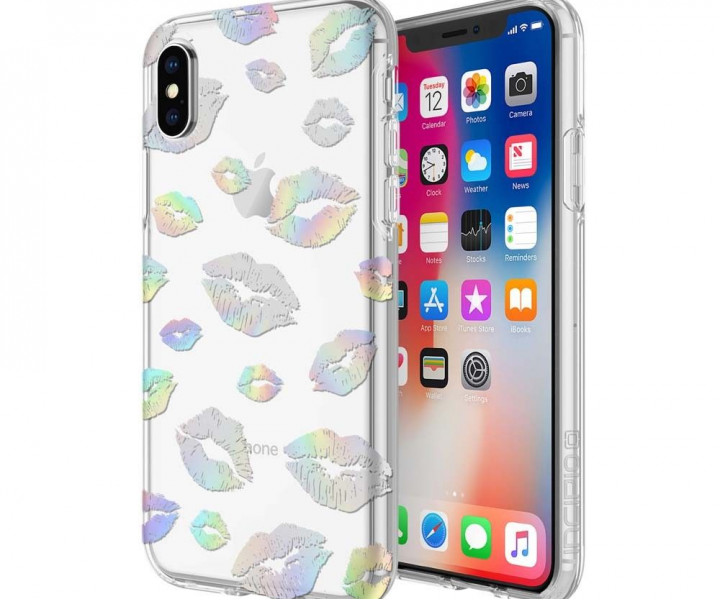 Чохол Incipio Design Series Classic для iPhone X Holographic Kisses (IPH-1651-KISS)