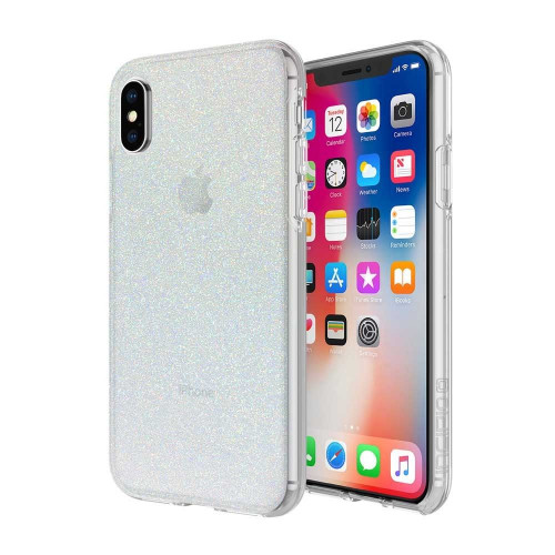 Чохол Incipio Design Series Classic для iPhone X Iridescent White Glitter (IPH-1651-WTG)