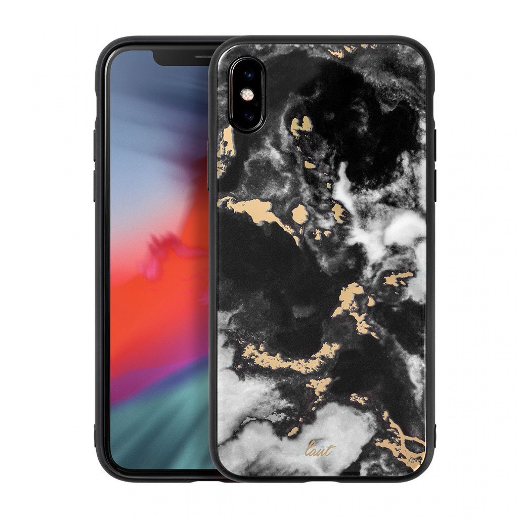 Чохол для iPhone X / XS LAUT LAUT_IP18-S_MG_MB