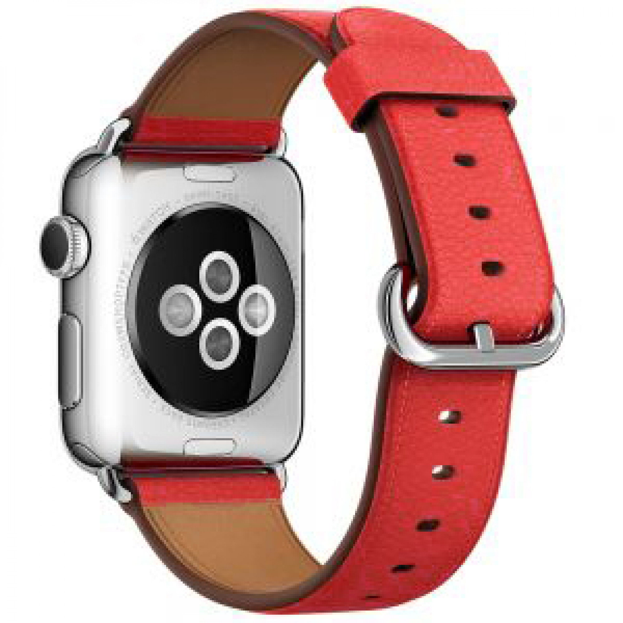 Ремешок для Apple Watch 42mm Hermes Buckle Classic Red