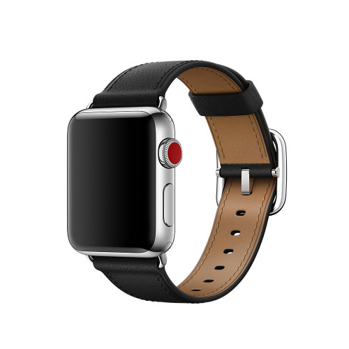 Ремешок для Apple Watch 42mm Hermes Buckle Classic Black