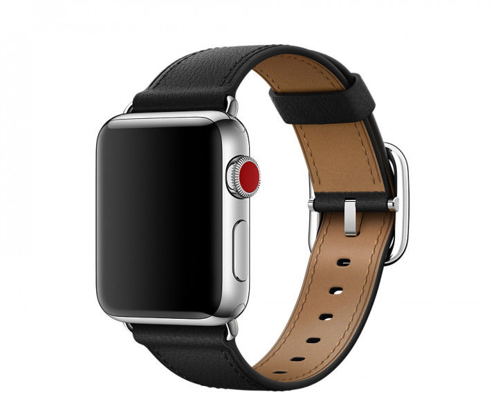 Ремешок для Apple Watch 42mm Hermes Buckle Classic Black