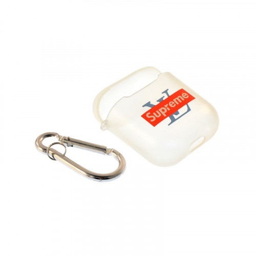 Чохол Airpods Stopt Me Clear LV Supreme