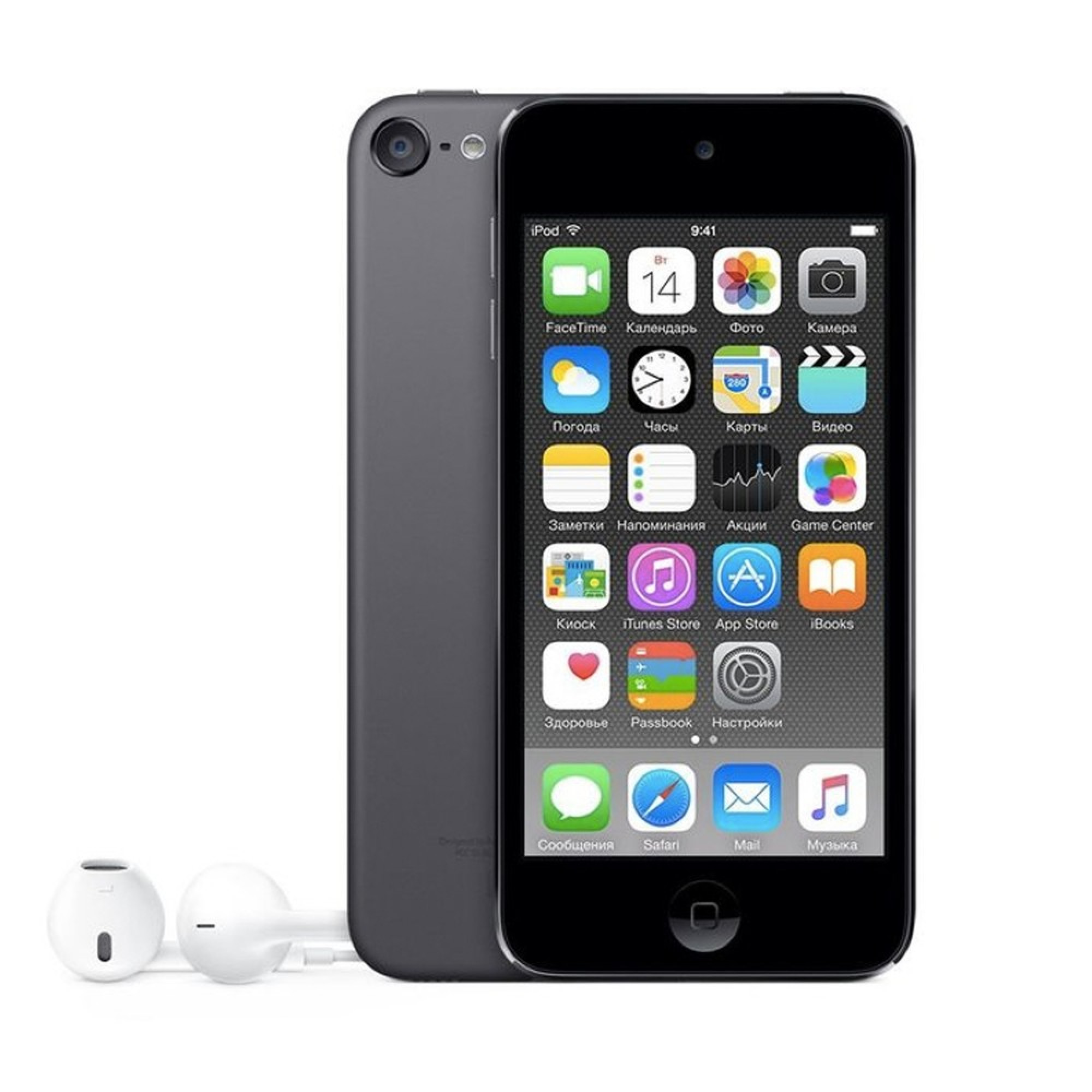 Мультимедийный портативный проигрыватель Apple iPod touch 6Gen 32GB Space Gray