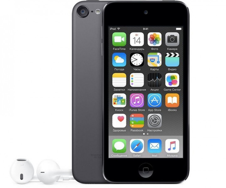 Мультимедийный портативный проигрыватель Apple iPod touch 6Gen 32GB Space Gray