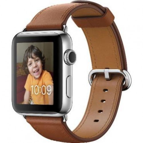 Ремешок для Apple Watch 42mm Hermes Buckle Classic Brown