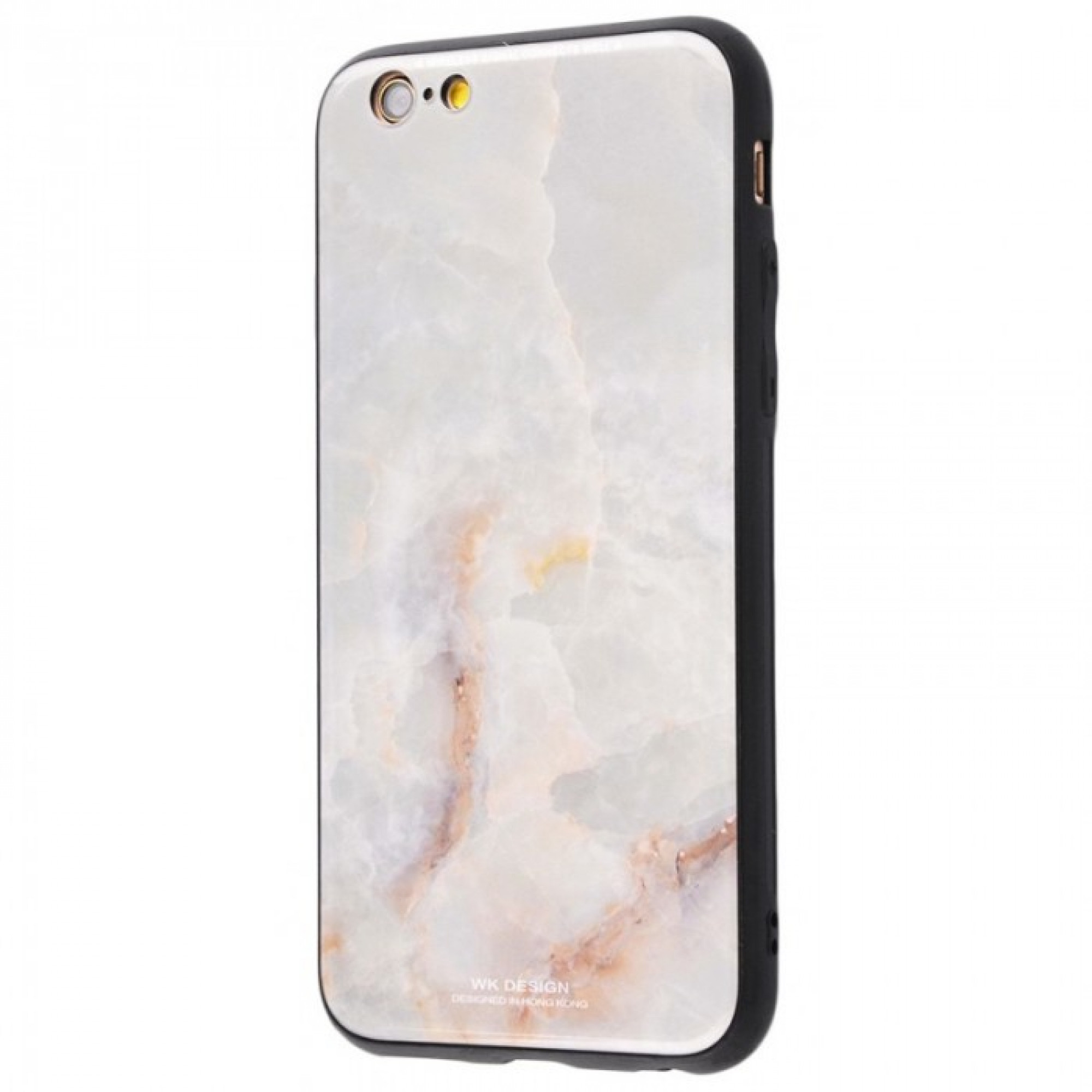 Чохол WK Design Glass LL11 для iPhone 6 / 6s Marble White