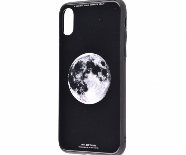 Чохол WK Design Glass LL05 для iPhone X Moon