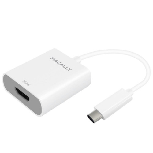 Адаптер Macally Adapter USB-C to HDMI 4K White (UCH4K60)