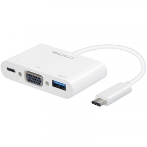 Адаптер Macally USB-C to VGA multiport adapter (UCVGA)