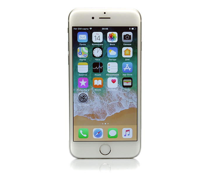 iPhone 6 64gb, Silver б/у