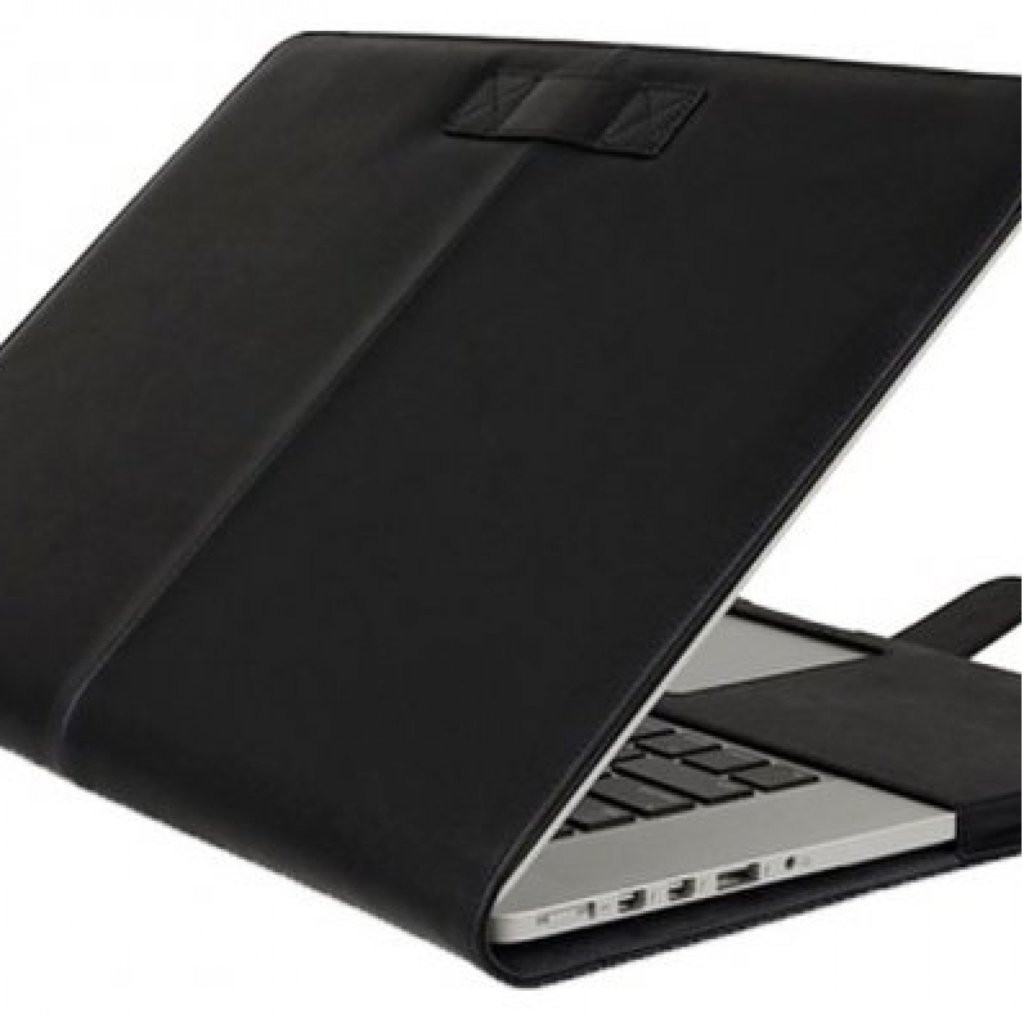 Чохол DECODED Vintage Leather Briefcase Attache cover для MacBook Pro Retina 15" Черный (D2MPR15SC1BK)