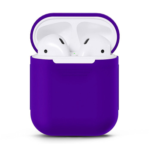 Чохол Airpods Silicon Case Purple